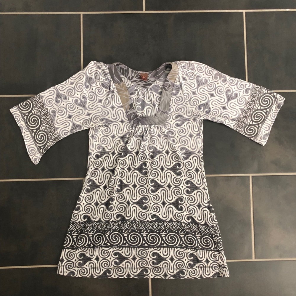 Language Tribal Tunic Dress, size medium